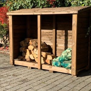 Heavy Duty Wooden Store, Outdoor log/Firewood Storage